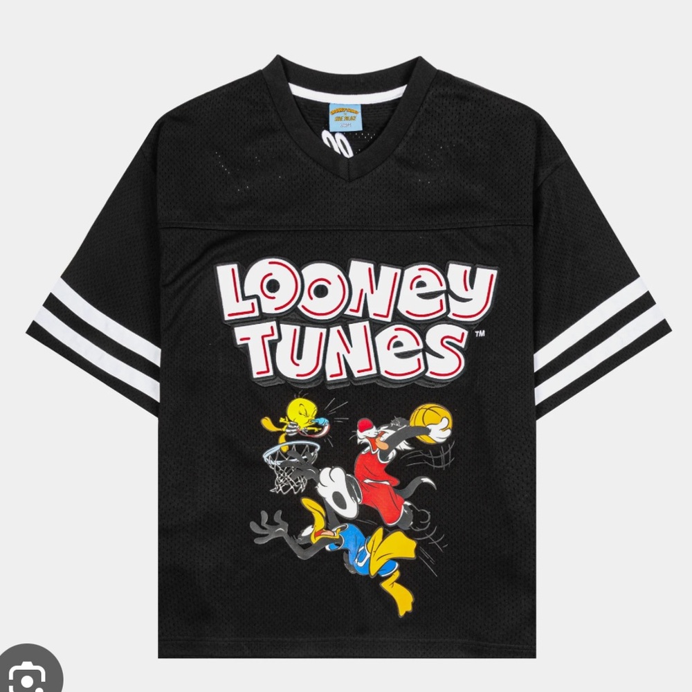 Warner Bros. Black and White Looney Tunes Jerseys
